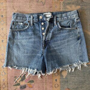 AGOLDE Parker Short Long in Skywave